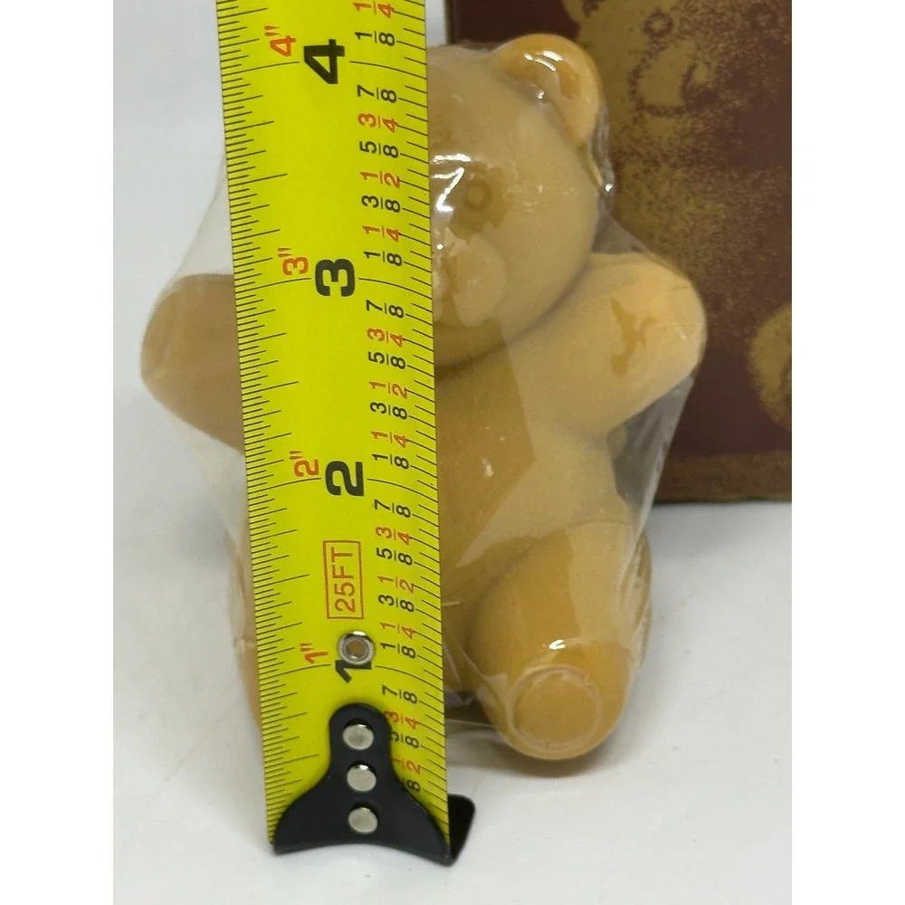 VTG Aramis Executive Soap Teddy Bear Brown Figural Bar New In Box 5 oz